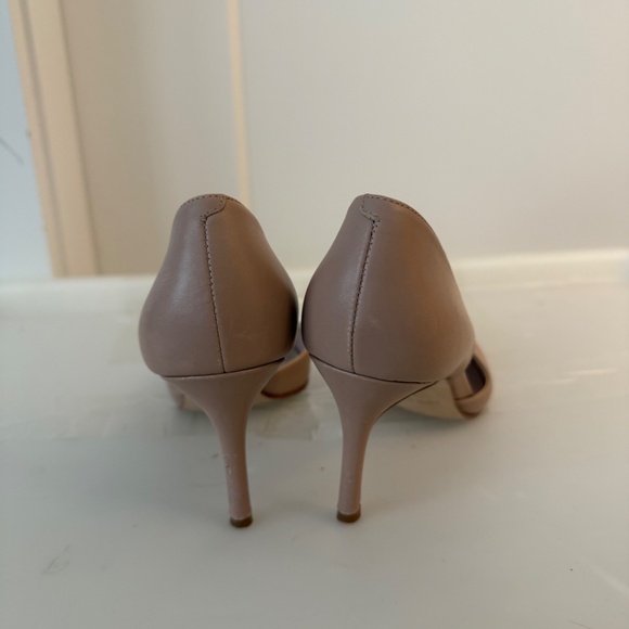 NINE WEST ARIVE D'ORSAY Nude Pointed Toe Pumps - Picture 7 of 7